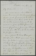 Letter from John Durbin to C. Walborn