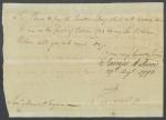 Letter from James Wilson to James Meredith