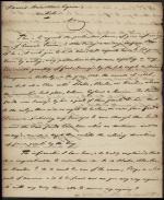 Letter from Joseph St. Leger d'Happart to James Hamilton