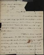 Letter from Joseph St. Leger d'Happart to James Hamilton