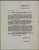 Letter from Allen Tanner to Morris Fish