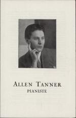 Allen Tanner Pianiste brochure