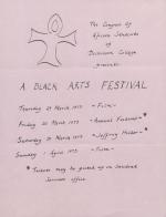 Black Arts Festival 1973