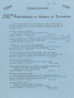 100th Anniversary of Women at Dickinson