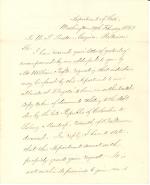 Letter from James Buchanan to W. P. Preston