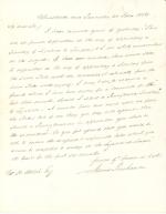 Letter from James Buchanan to W. Welsh