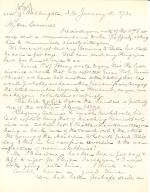 Letters from Spencer Baird to George Lawrence (Jan. - Mar. 1870)