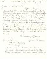 Letters from Spencer Baird to George Lawrence (May - Jun. 1870)