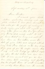 Letters from Thomas Dick (Sept. - Oct. 1862)