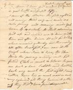 Letter from William Young to Agnes Young
