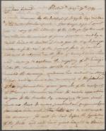 Letter from Benjamin Rush to Charles Nisbet