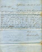 Letters from James Sellers to Eli Slifer