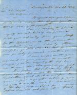 Letters from Andrew Curtin to Eli Slifer, 1860-63