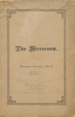 Microcosm yearbook for 1867-68