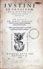 Ex Trogi Pompeii Historiis Externis Libri XXXXIIII...