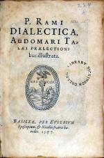 Dialectica, Audomari Talaei Praelectionibus illustrata