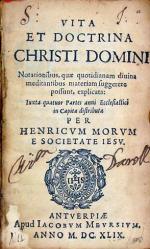 Vita Et Doctrina Christi Domini Notationibus...