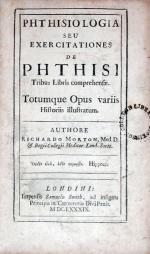 Phthisiologia Seu Exercitationes De Phthisi Tribus Libris comprehensae