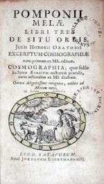 Libri Tres De Situ Orbis. Julii Honorii.Excerptum Cosmographiae