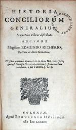 Historia Conciliorum Generalium. In quatuor Libros distributa