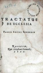 Tractatus De Ecclesia