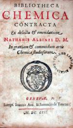 Bibliotheca Chemica Contracta