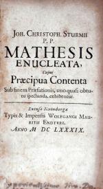 Mathesis Enucleata