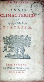 De Annis Climactericis Et Antiqua Astrologia Diatribae
