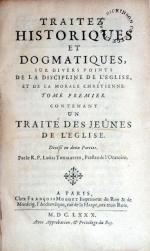 Traitez Historiques Et Dogmatiques, Sur Divers Points De La Discipline...