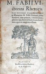 Commentarii in Rhetoricos M. Tullii Ciceronis