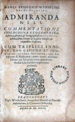 Admiranda Nili. Commentatione Philologica Geographica, historicâ...