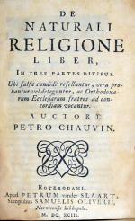 De Naturali Religione Liber, In tres partes divisus