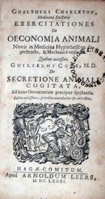 Exercitationes De Oeconomia Animali Novis in Medicina Hypothesibus...