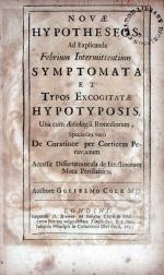 Novae Hypotheseos, Ad Explicanda Febrium Intermittentium Symptomata...