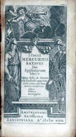 Mercurius Batavus siue Epistolarum libri V