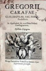 In Opusculum de nouissima Vesuuij Conflagratione, Epistola Isagogica