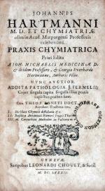 Praxis Chymiatrica.  .Addita Pathologia J. Fernelii..Accedunt Tractatus... (I)