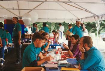 Harrisburg AIDSWalk Picnic Pavilion - 1992