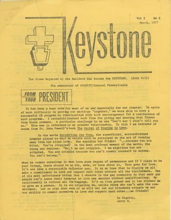 Keystone (Dignity/Central PA) - March 1977