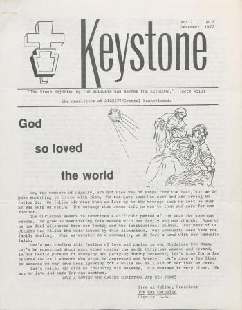 Keystone (Dignity/Central Pa) - December 1977