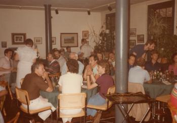 Right side of the room at Dignity/Central PA 8th Anniversary Dinner (Railroad House, Marietta, PA) - July 1983