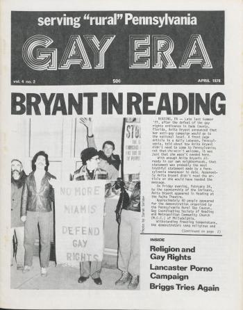 Gay Era (Lancaster, PA) - April 1978
