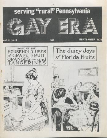 Gay Era (Lancaster, PA) - September 1978