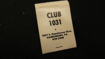 Club 1031 Matchbook