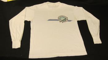 ''NAGAVA Nationals Tournament 4 Chicago '86'', Long Sleeve Shirt (white) - 1986