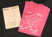 Lily White & Company Coloring Book and T-shirt