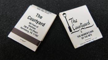 The Courtyard Matchbook