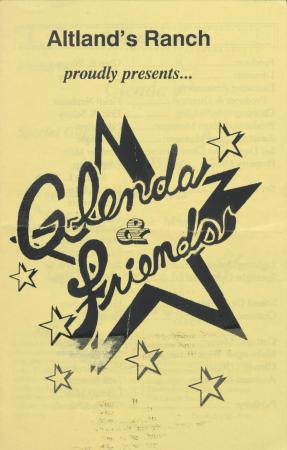 "Glenda and Friends" Program - undated