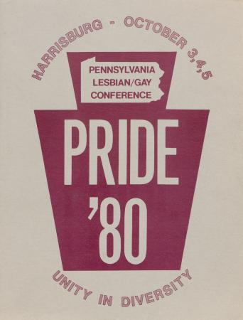 Pride '80 Program - October 3 - 5, 1980