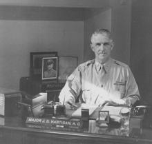 Major John Hartigan, 1944